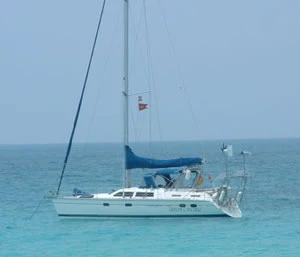 Yacht hire Edgewater cheap Hunter 420