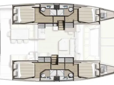 Yacht charter Es Jondal - Bali Bali 4.5 on SamBoat