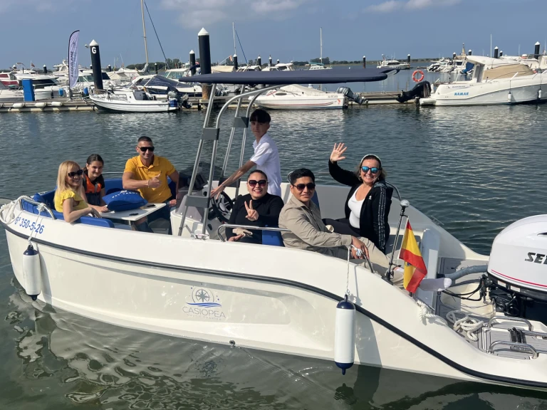 Hire Motorboat with or without skipper Bey Yacht Real Club Marítimo de Huelva