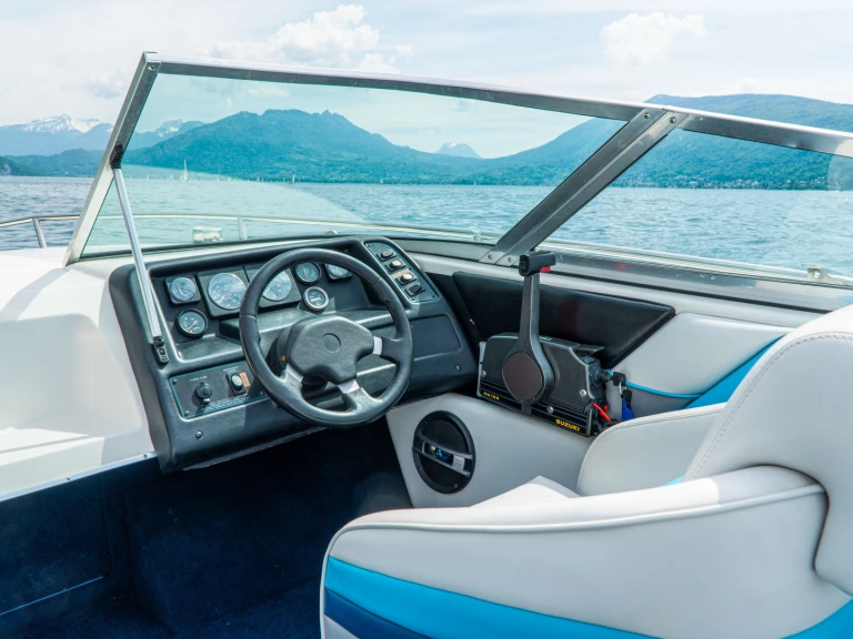 Chaparral 1850 SL charter bareboat or skippered in  Annecy