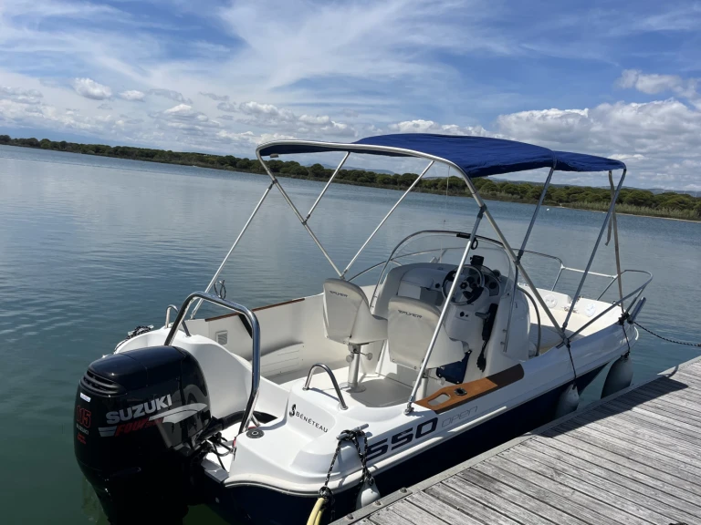 Motorboat hire in Port Leucate - Bénéteau Flyer 550 Open