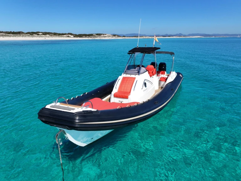 Yacht hire Marina Botafoch cheap Prince 35 Sport Cabin