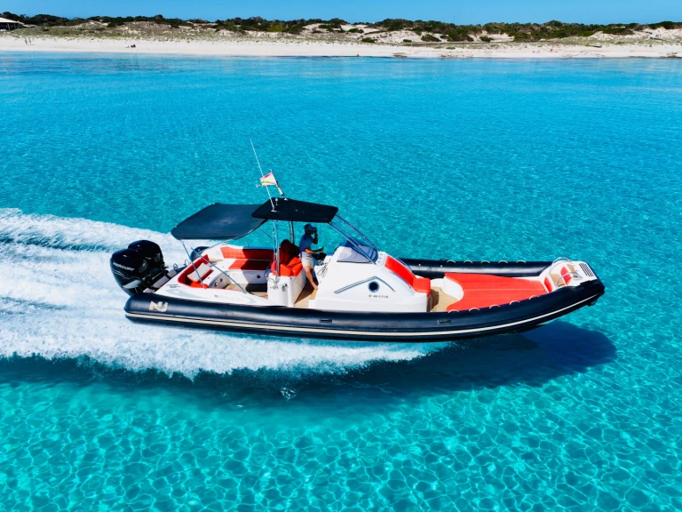 Hire RIB Nuova Jolly with a boat licence