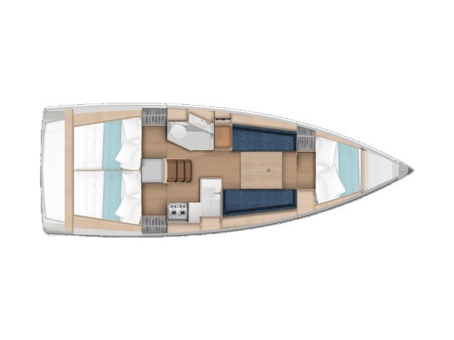 Hire Sailboat Jeanneau with a boat licence