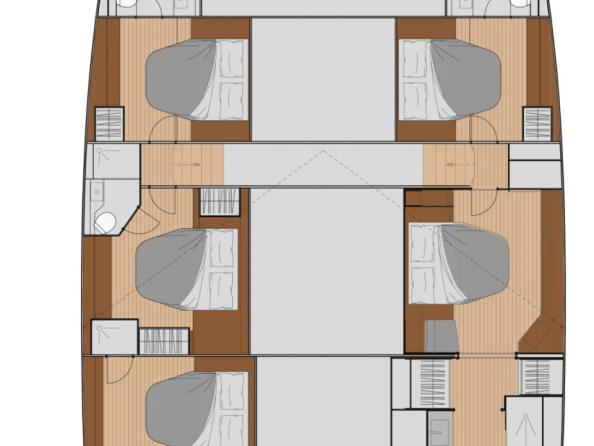 Fountaine Pajot Fountaine Pajot Samana 59 - 5 + 2 cab. charter bareboat or skippered in  Alimos