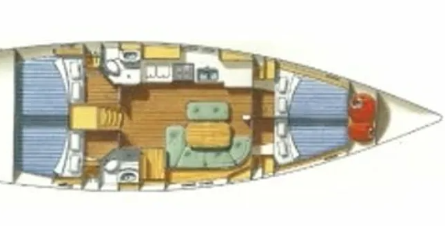 Yacht charter Nikiána - Bénéteau Oceanis 473 Clipper on SamBoat