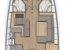 Yacht hire Alimos cheap Oceanis 51.1