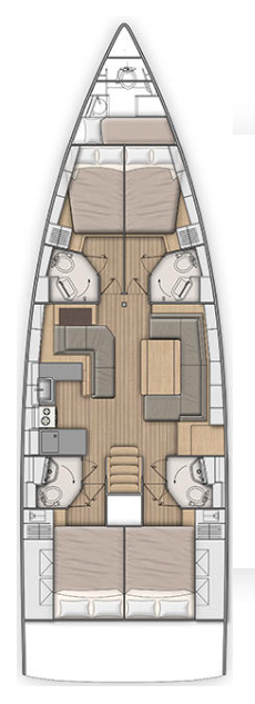 Yacht hire Alimos cheap Oceanis 51.1