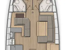 Yacht hire Alimos cheap Oceanis 51.1