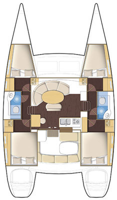 Charter a Lagoon Lagoon 380 in Alimos on Samboat