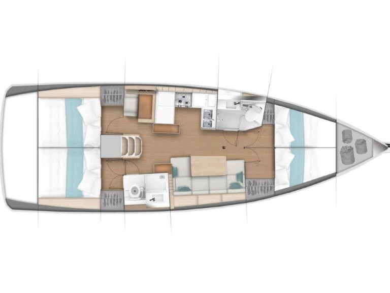Hire Sailboat with or without skipper Jeanneau Néa Péramos