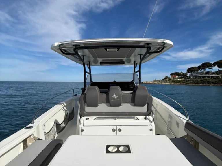 Jeanneau Cap Camarat 9.0 CC charter bareboat or skippered in  Antibes