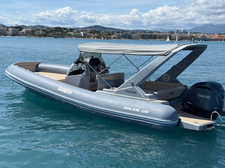 Salpa Salpa Soleil 28 charter bareboat or skippered in  Antibes
