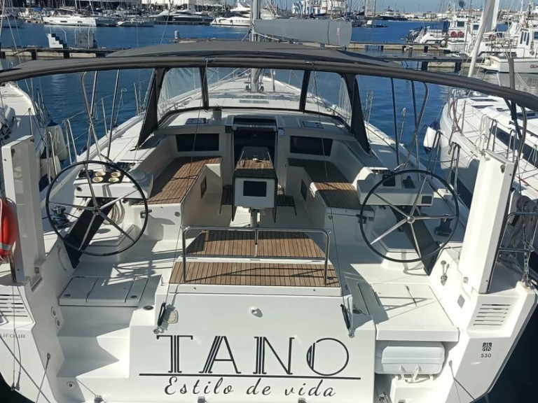 Dufour Dufour 530 charter bareboat or skippered in  Cagliari