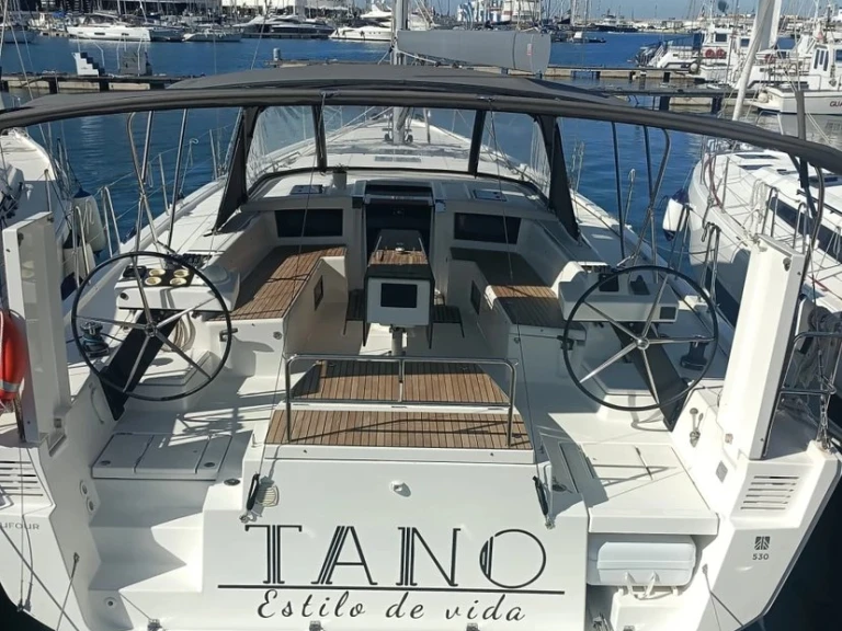 Dufour Dufour 530 charter bareboat or skippered in  Cagliari