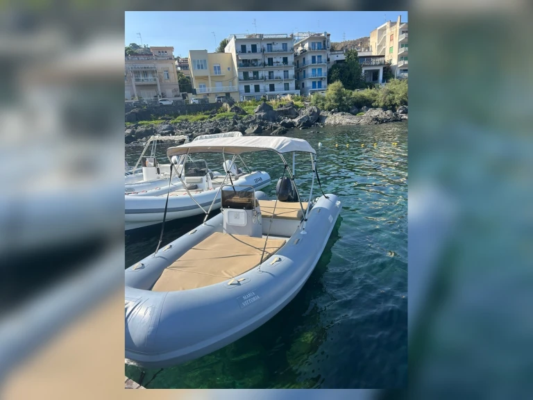 Master MASTER 580 charter bareboat or skippered in  Giardini-Naxos