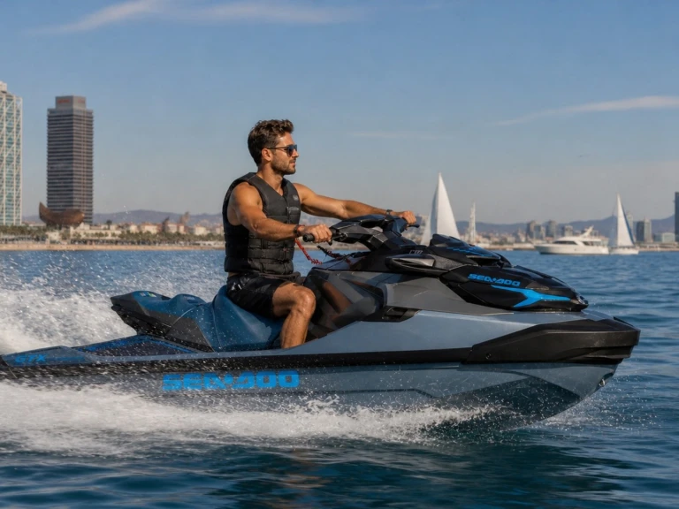 Hire Jet ski Sea-Doo with a boat licence