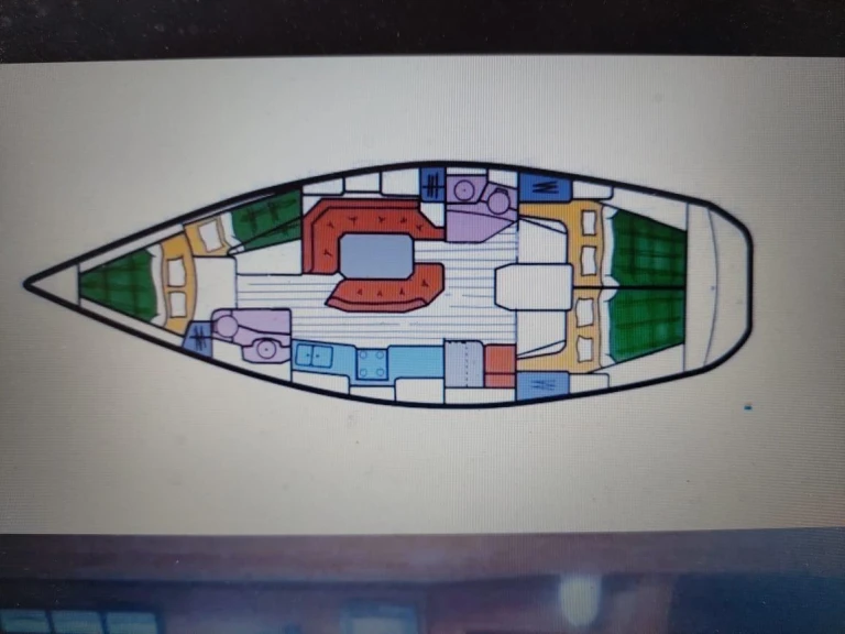 Hire Sailboat Jeanneau with a boat licence