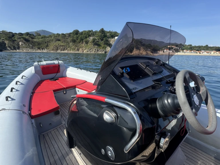 Hire RIB with or without skipper Prua al vento Argelès-sur-Mer