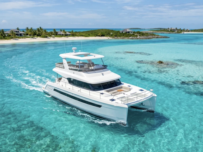 Yacht hire Miami cheap Leopard 53 Powercat