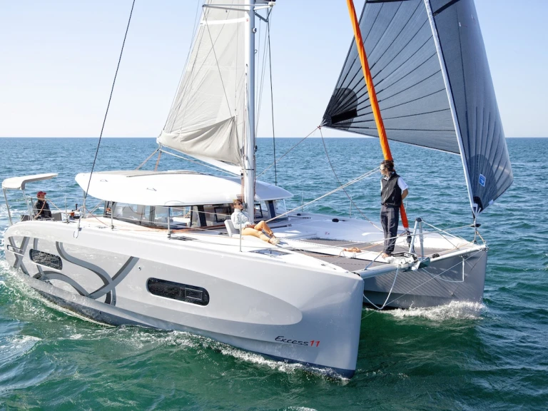 Hire Catamaran with or without skipper Excess Villefranche-sur-Mer