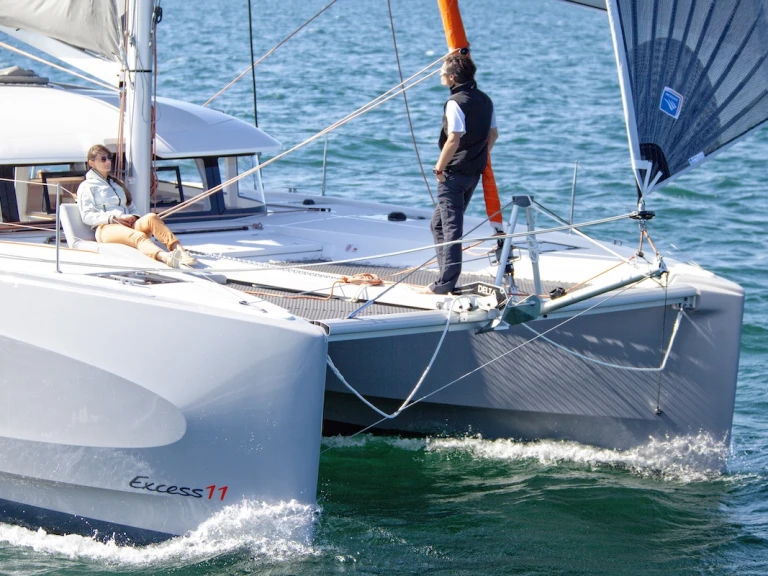 Catamaran hire in Villefranche-sur-Mer - Excess Excess 11
