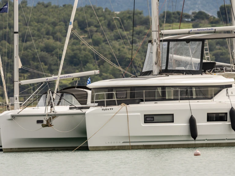 Lagoon Lagoon 46 charter bareboat or skippered in  Néa Péramos