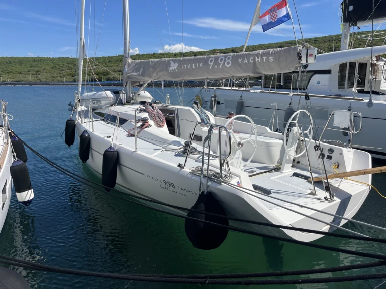 Italia Yachts Italia 9.98 charter bareboat or skippered in  Punat