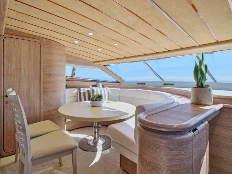 Charter a Ferretti APE&Iota;RON BLUE in Lávrio on Samboat