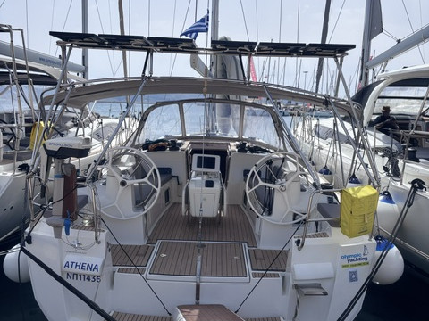 Sailboat hire in Lávrio - Jeanneau Sun Odyssey 479