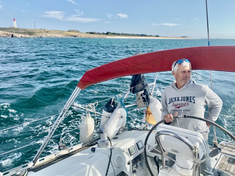 Kirie Feeling 486 charter bareboat or skippered in  Locmariaquer