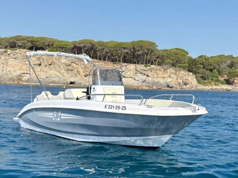 Yacht hire Palamós cheap Rib 599