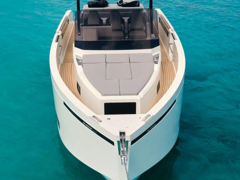 De Antonio D36 Open charter bareboat or skippered in  Herceg Novi