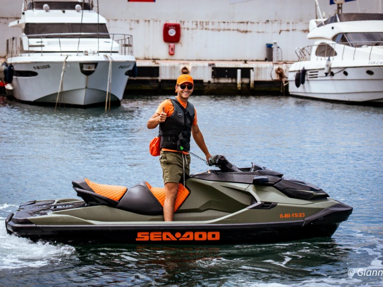 Charter a Bombardier GTX PRO 130 in Puerto Deportivo de Marbella on Samboat