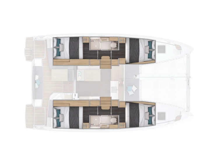 Yacht charter Lygia - Lagoon Lagoon 38 on SamBoat
