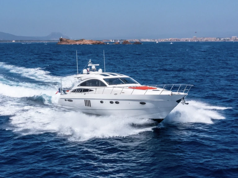Hire Luxury Yacht Princess with a boat licence