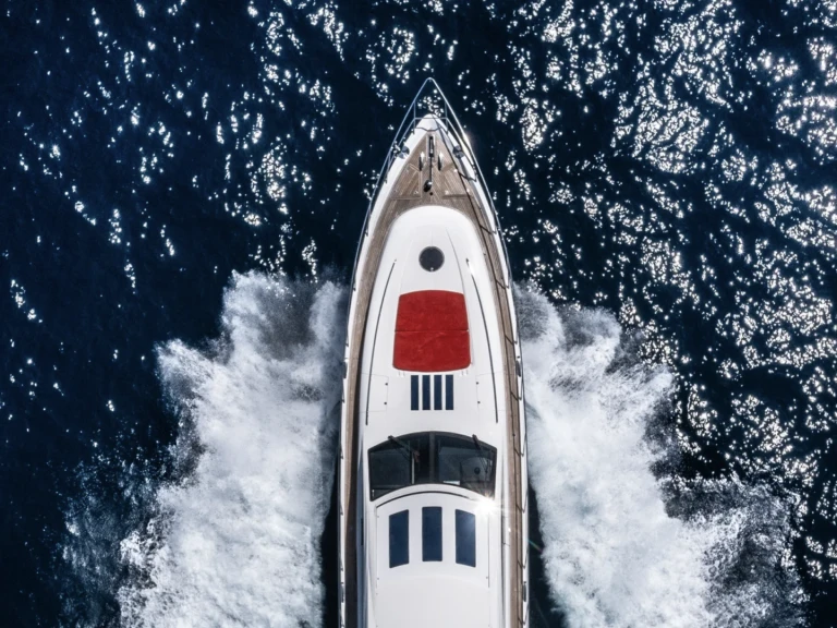 Princess Princess V70 charter bareboat or skippered in  Saint-Tropez