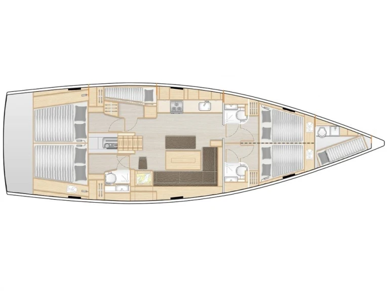 Hire Sailboat with or without skipper Hanse Zakynthos