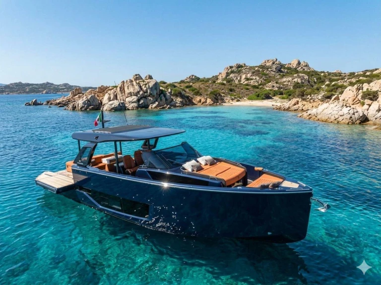 Hire Motorboat Cranchi with a boat licence