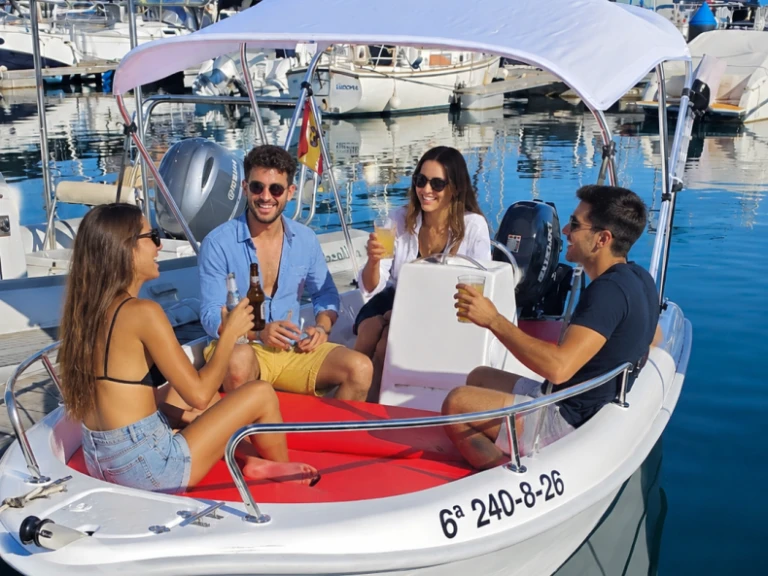 Hire Motorboat with or without skipper Estable Alicante