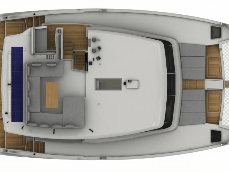 Hire Catamaran Aventura with a boat licence