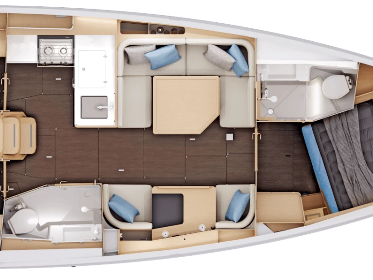 Sailboat hire in Opatija - Jeanneau Sun Odyssey 415