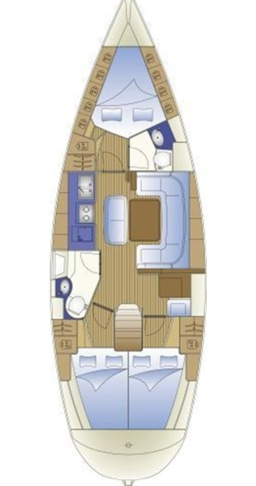Sailboat hire in Palma de Mallorca - Bavaria Cruiser 41