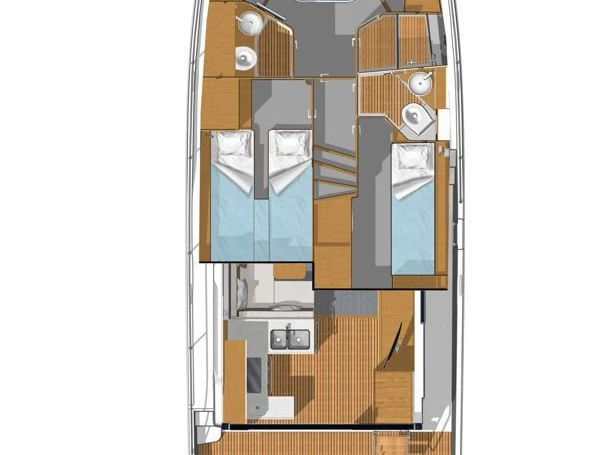 Yacht charter Punat - Bénéteau Swift Trawler 41 Fly on SamBoat