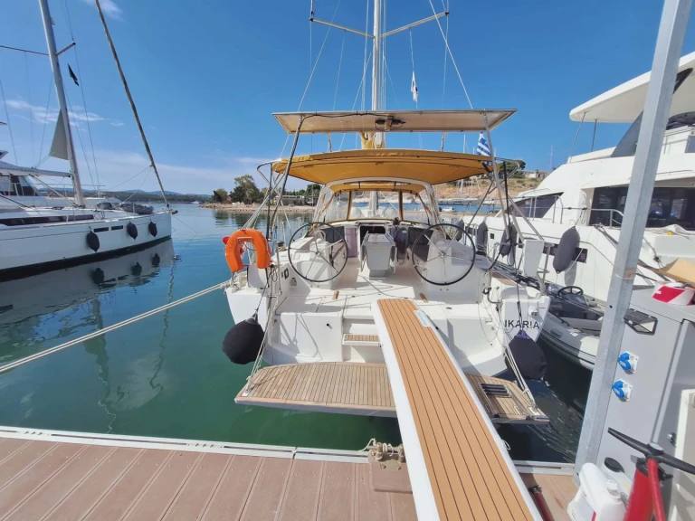 Bénéteau Oceanis 41.1 charter bareboat or skippered in  Néa Péramos