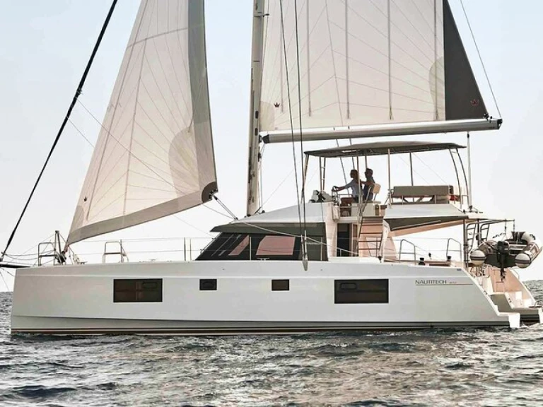 Yacht hire Agios Nikolaos cheap Nautitech 46 Fly