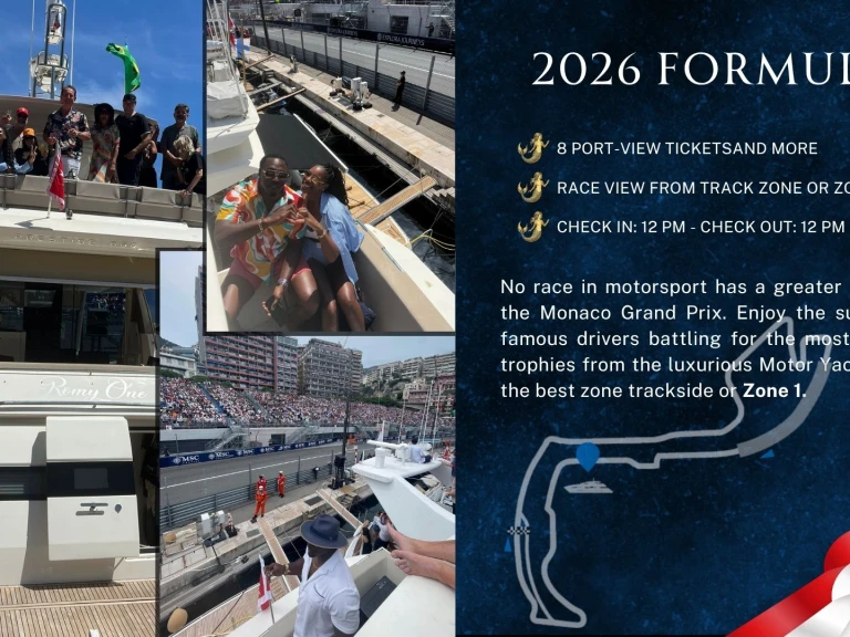 Prestige Yachts 680 charter bareboat or skippered in  Monaco