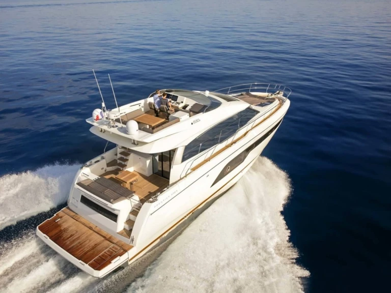Prestige Prestige 630 charter bareboat or skippered in  Cogolin