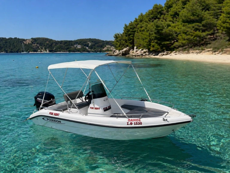 Charter a Poseidon Blu Water 170 in Skiathos on Samboat