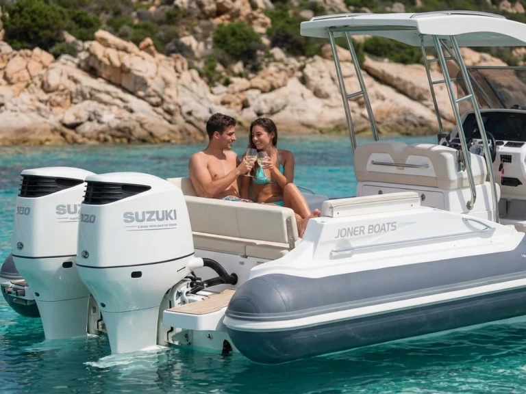 Hire RIB with or without skipper Joker Boat Cannigione